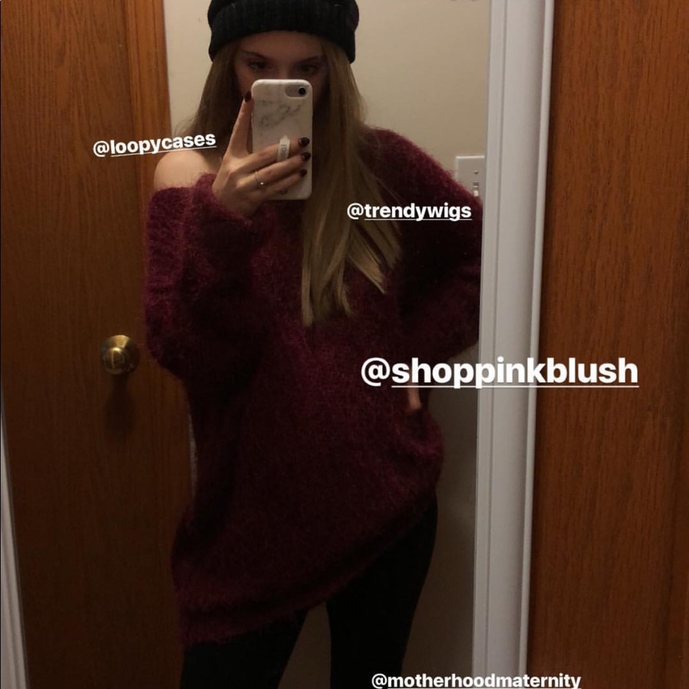 Maternity sweater